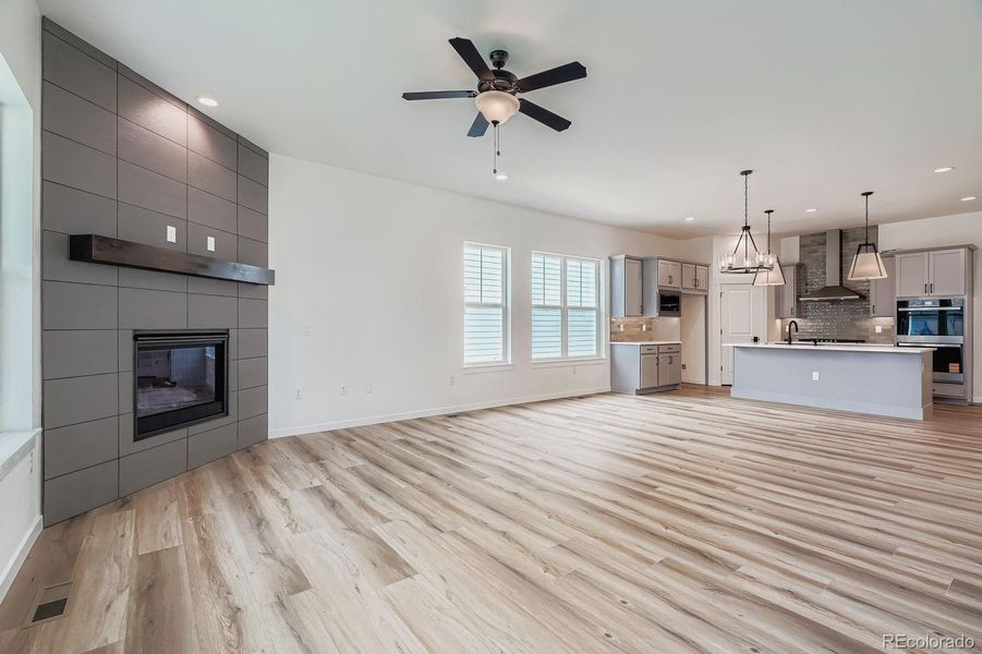 Spacious, unfurnished interior of a new home in Hilltop 55+ at Inspiration 55s, Aurora (Image 23).