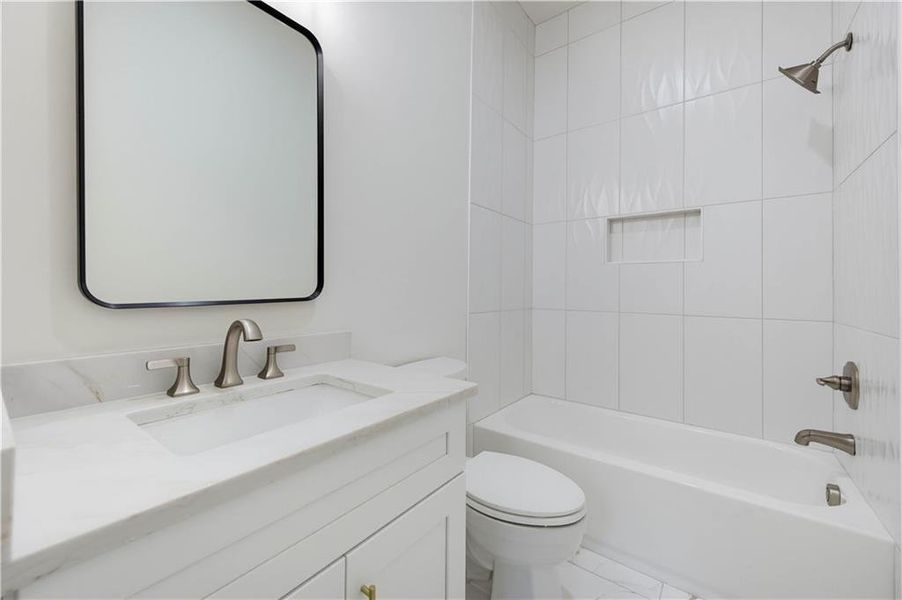 Furnished interior view inside a new home in , Cumming (Image 12).