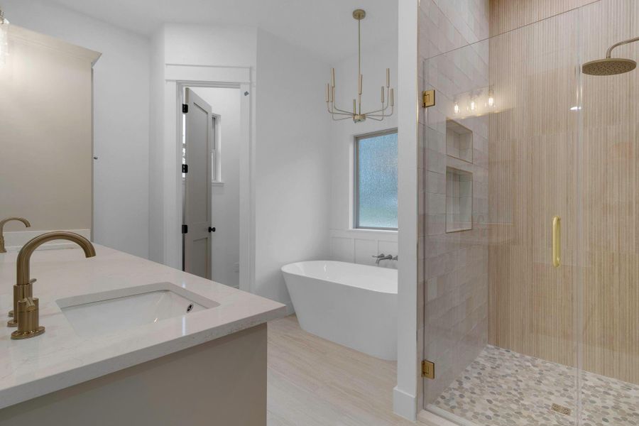 Furnished interior view inside a new home in , Livingston (Image 6).