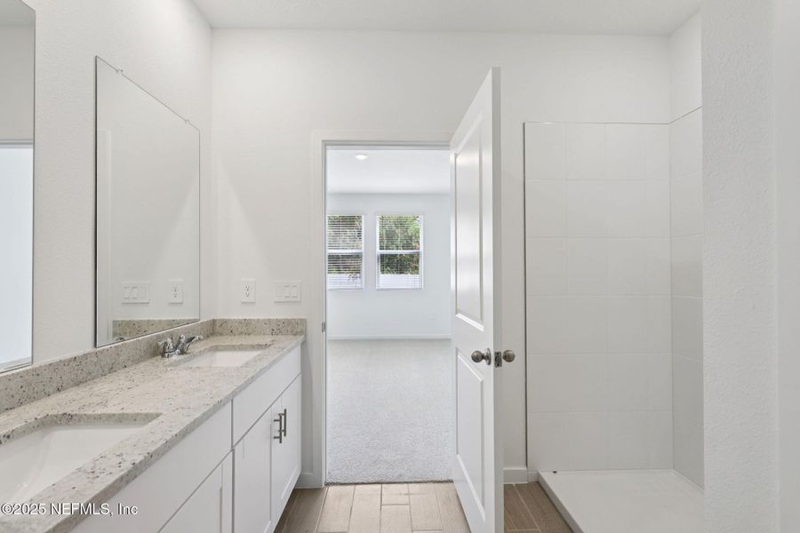 Furnished interior view inside a new home in Cypress Meadows - Classic Series, Jacksonville (Image 12).