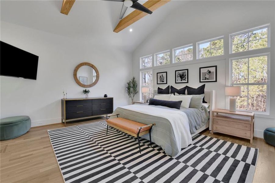 Furnished interior view inside a new home in , Acworth (Image 30). Furnished interior view inside a new home in , Acworth (Image 30).