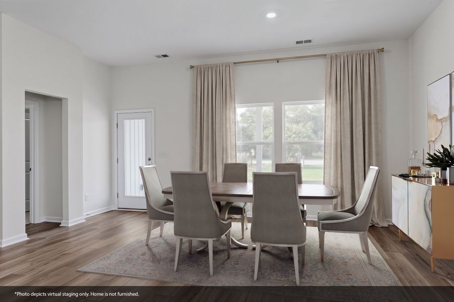 Furnished interior view inside a new home in Garden Grove, Conway (Image 8). Furnished interior view inside a new home in Garden Grove, Conway (Image 8).