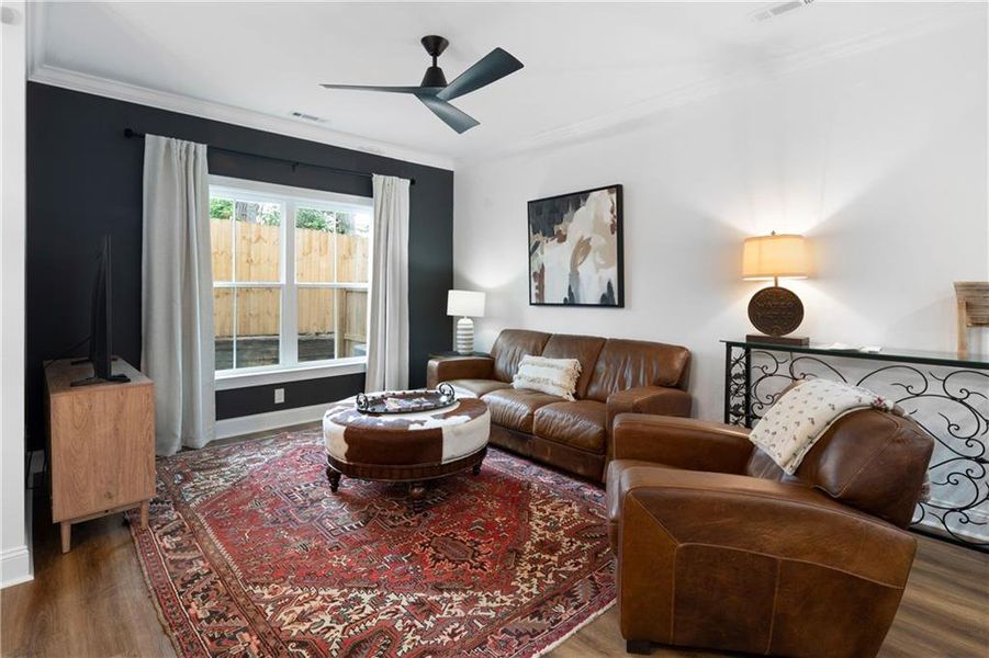 Furnished interior view inside a new home in , Rome (Image 9). Furnished interior view inside a new home in , Rome (Image 9).