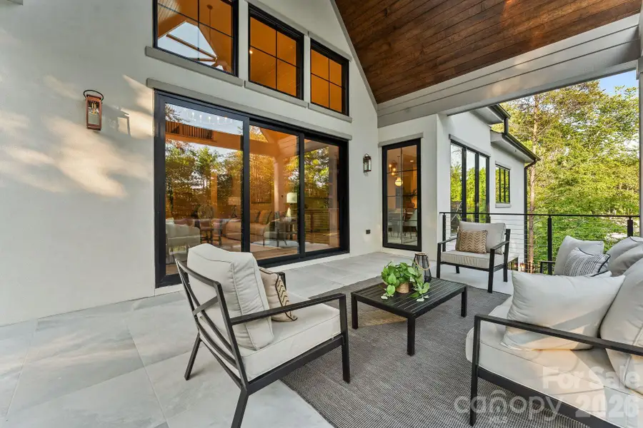 Exterior details and patio area of a home in , Mooresville (Image 26).