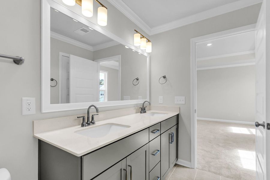 Furnished interior view inside a new home in , Summerville (Image 10).