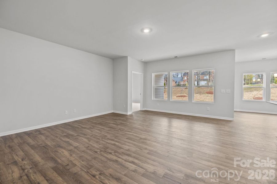 Spacious, unfurnished interior of a new home in Cottages at Wingate, Wingate (Image 12).