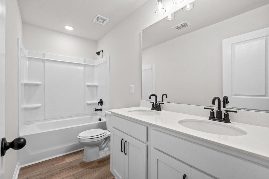 Similar Monroe floorplan for inspiration - features and finishes vary