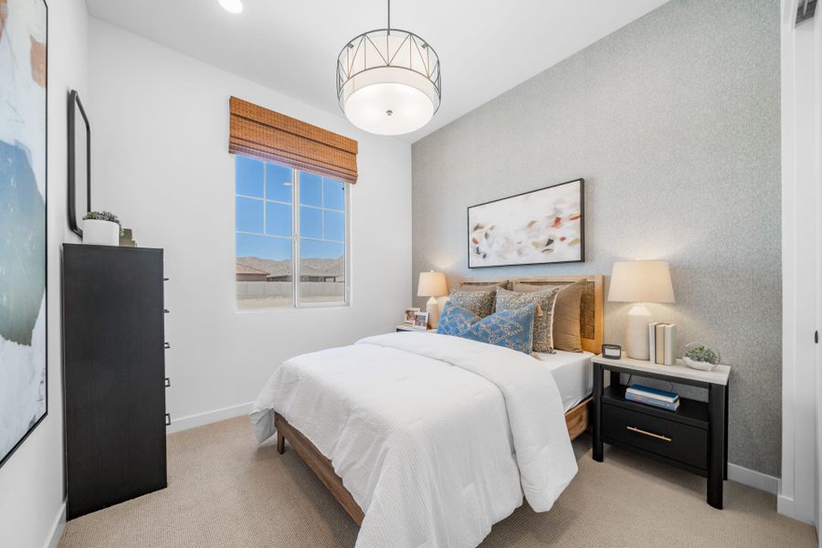 Bedroom 2 | Brisa Model Home | Mira Vista at Victory in Buckeye, AZ by Landsea Homes