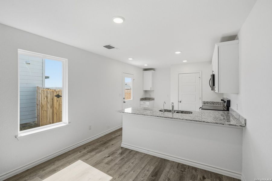 Furnished interior view inside a new home in Vista Real, Converse (Image 29).