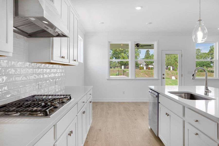 Furnished interior view inside a new home in Oakmead, Buford (Image 12). Furnished interior view inside a new home in Oakmead, Buford (Image 12).