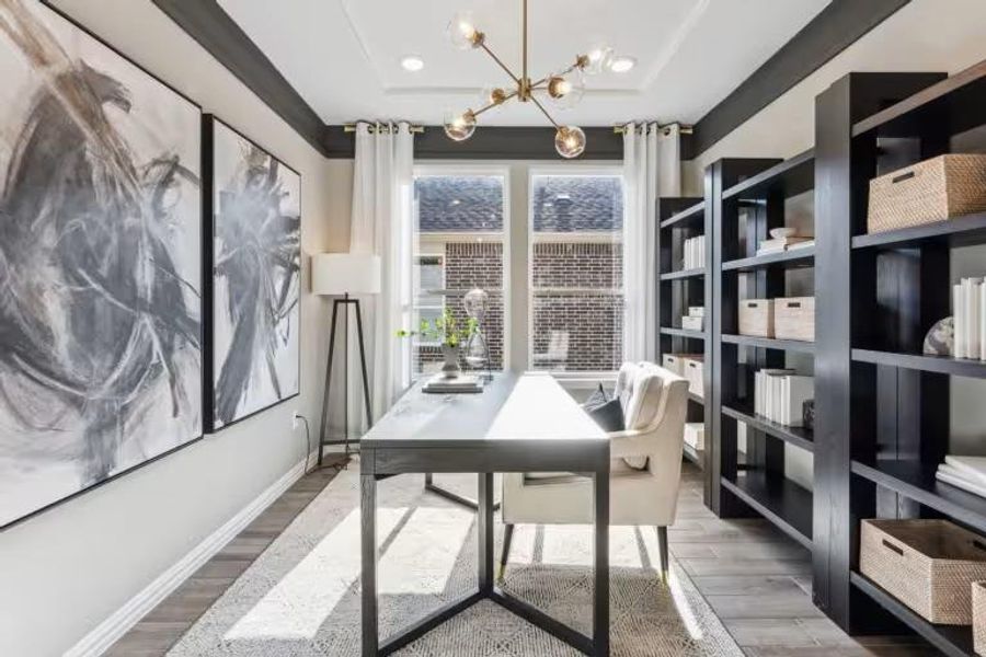MODEL HOME images may NOT be consistent with the finished product.