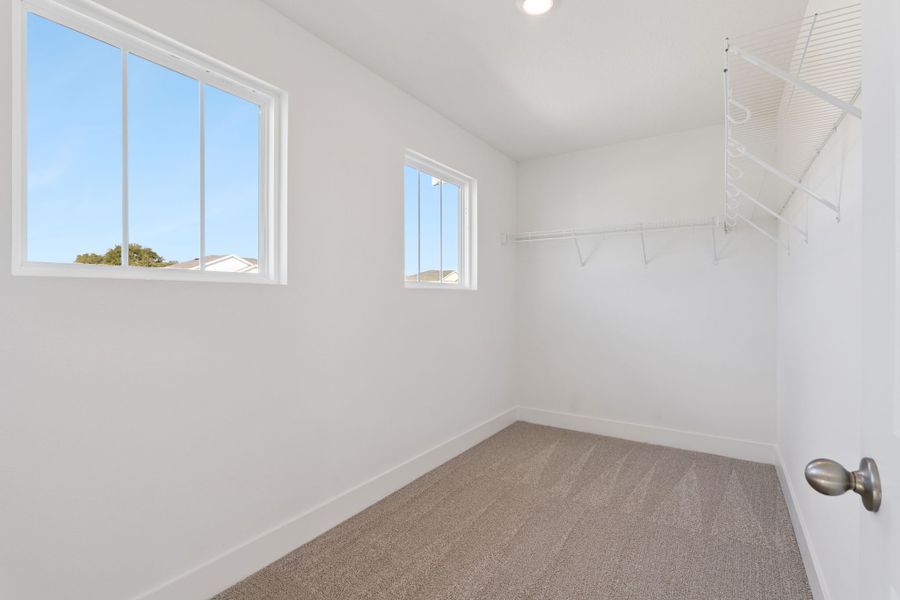 Representative unfurnished interior of a home built from the Clementine by Hartizen Homes in Eden Crest, Apopka (Image 26).