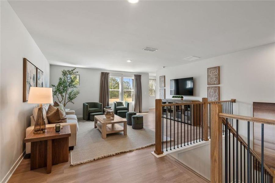 Furnished interior view inside a new home in Windsong Estates, McDonough (Image 8).