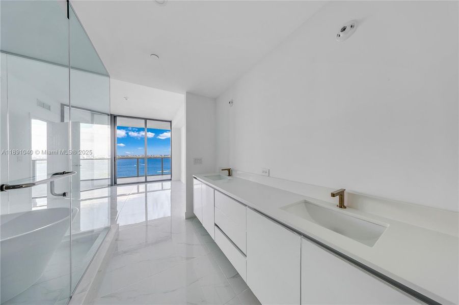 Furnished interior view inside a new home in , Miami (Image 4).