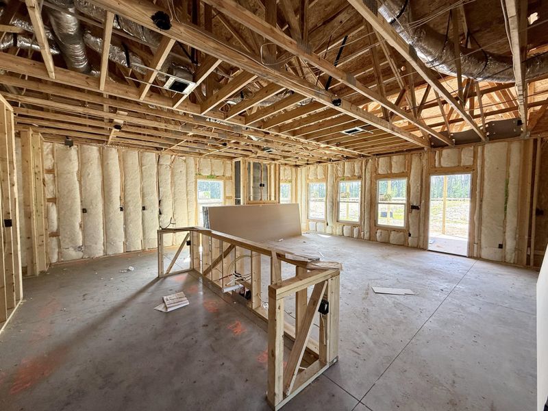 In-progress construction of a new home in , Summerville, SC (Image 19).