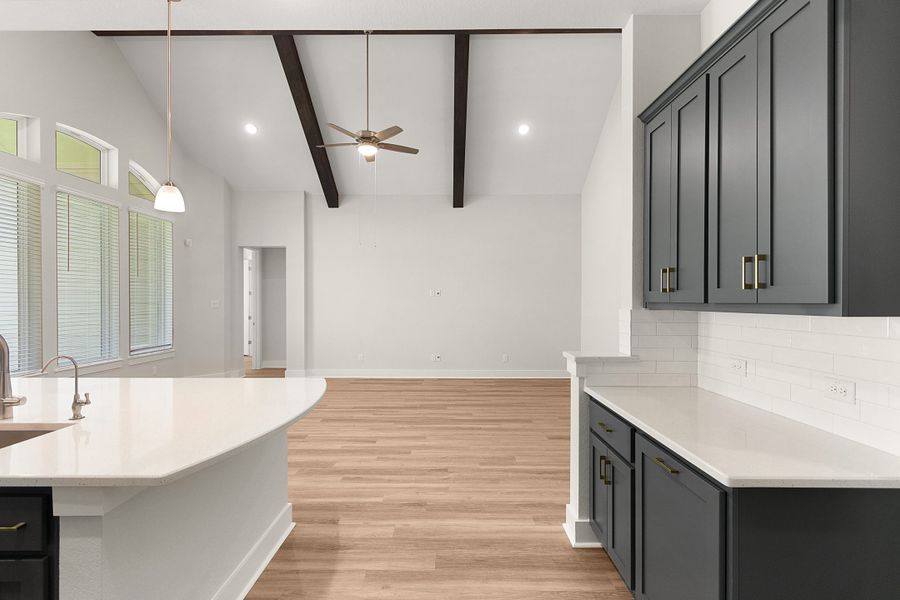 Furnished interior view inside a new home in Highland Village, Georgetown (Image 45). Furnished interior view inside a new home in Highland Village, Georgetown (Image 45).
