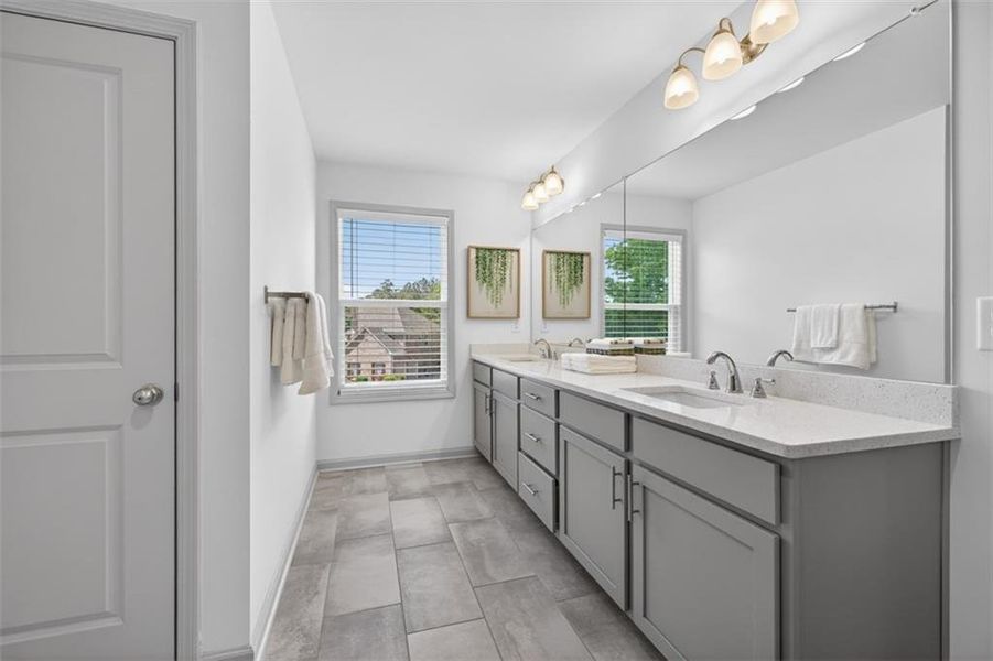 Furnished interior view inside a new home in , Auburn (Image 16).