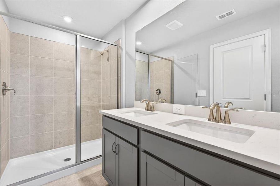 Furnished interior view inside a new home in Crosswind Ranch, Parrish (Image 12).