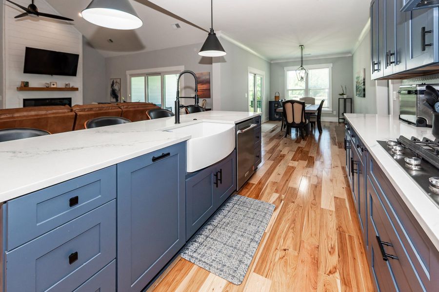 Furnished interior view inside a new home in , Charleston (Image 18).
