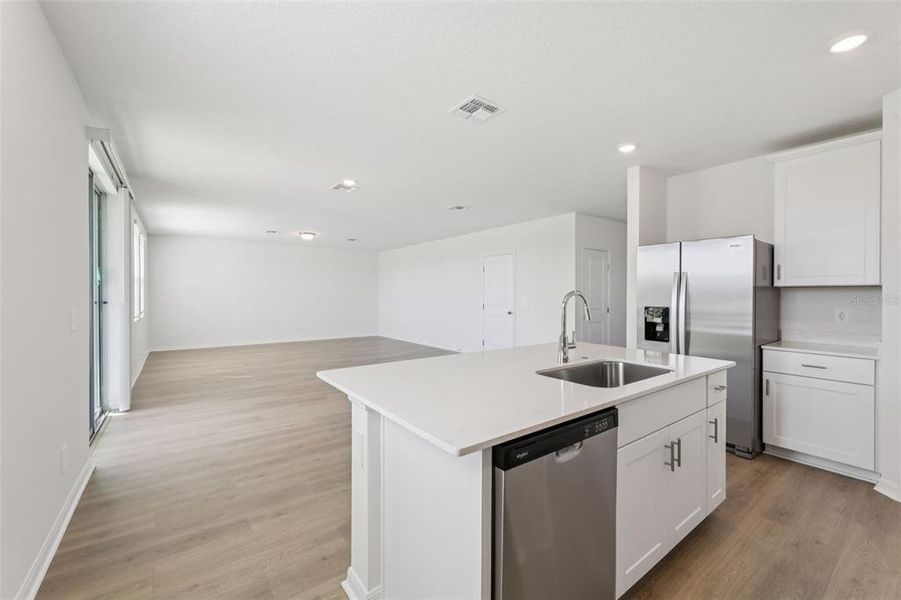 Furnished interior view inside a new home in Crosswinds - Signature Series, Haines City (Image 9).