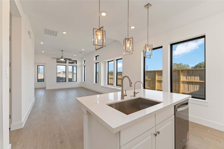 Furnished interior view inside a new home in Arabella on the Prairie, Richmond (Image 5). Furnished interior view inside a new home in Arabella on the Prairie, Richmond (Image 5).