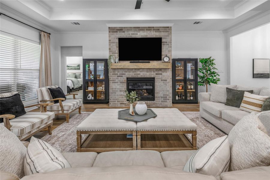 Furnished interior view inside a new home in , Bryan (Image 29). Furnished interior view inside a new home in , Bryan (Image 29).