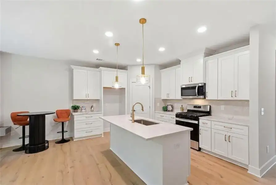 Furnished interior view inside a new home in , Cumming (Image 15).