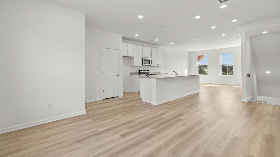 Furnished interior view inside a new home in Seabreeze Crossing, Little River (Image 7).