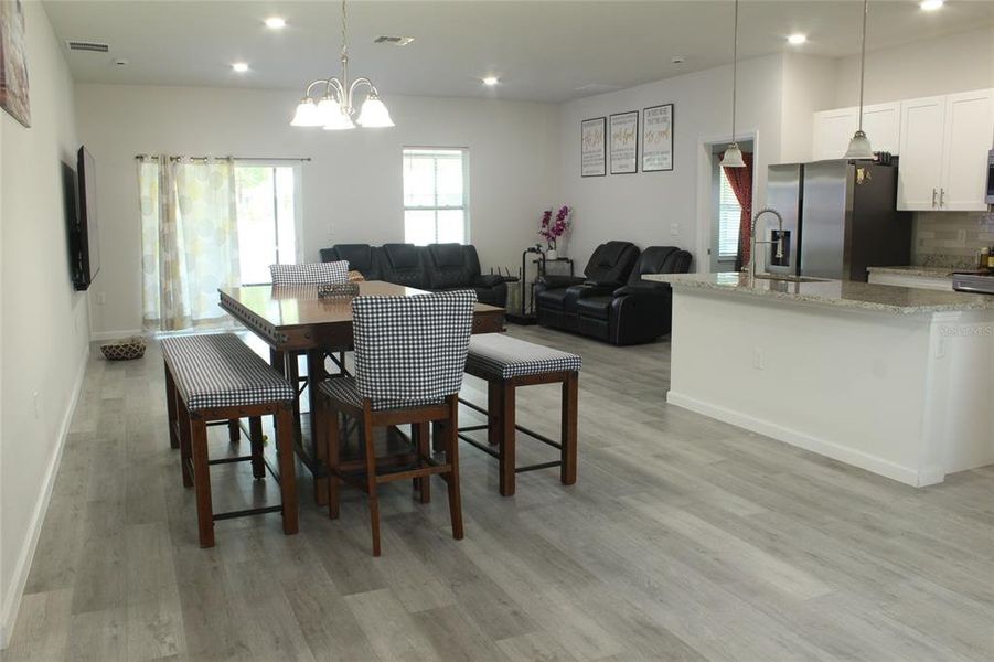 Furnished interior view inside a new home in , Ocala (Image 7). Furnished interior view inside a new home in , Ocala (Image 7).