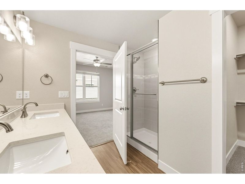 Furnished interior view inside a new home in The Lakes at Centerra - North Shore Flats, Loveland (Image 3).
