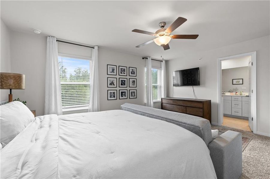 Furnished interior view inside a new home in , Mableton (Image 27).