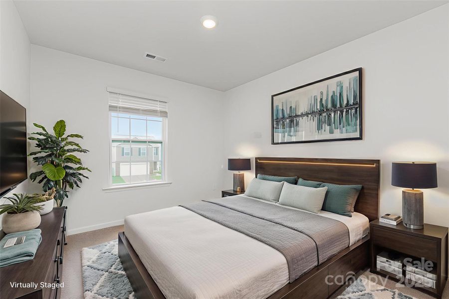 Furnished interior view inside a new home in , Dallas (Image 9). Furnished interior view inside a new home in , Dallas (Image 9).