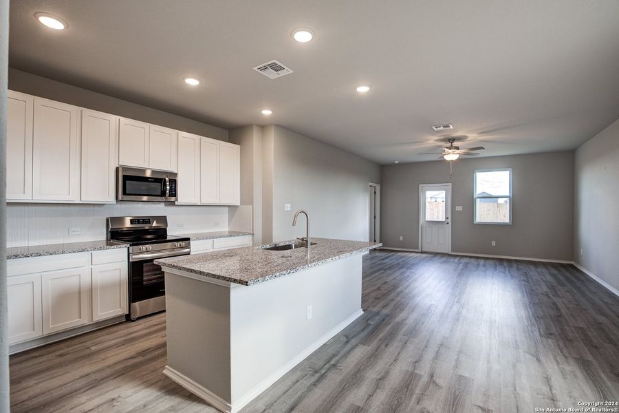 Furnished interior view inside a new home in Applewhite Meadows, San Antonio (Image 5).