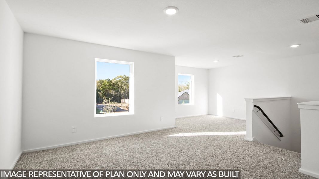 Spacious, unfurnished interior of a new home in Eastern Wells, Jarrell (Image 11).