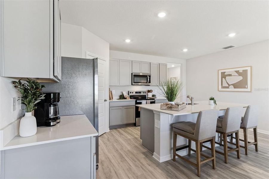 Furnished interior view inside a new home in , Haines City (Image 16).