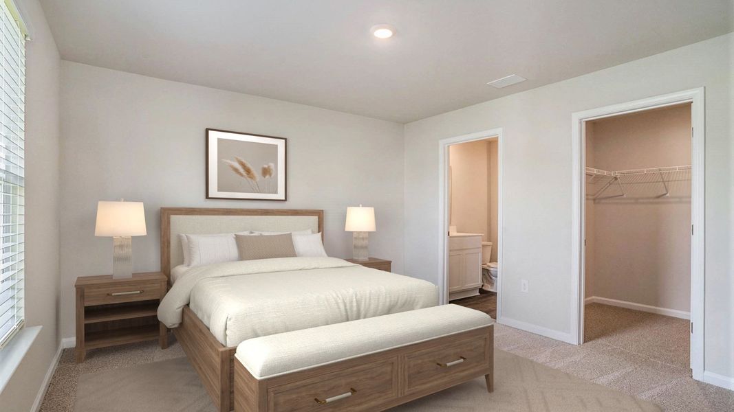 Furnished interior view inside a new home in Jordanville Farms, Galivants Ferry (Image 7).