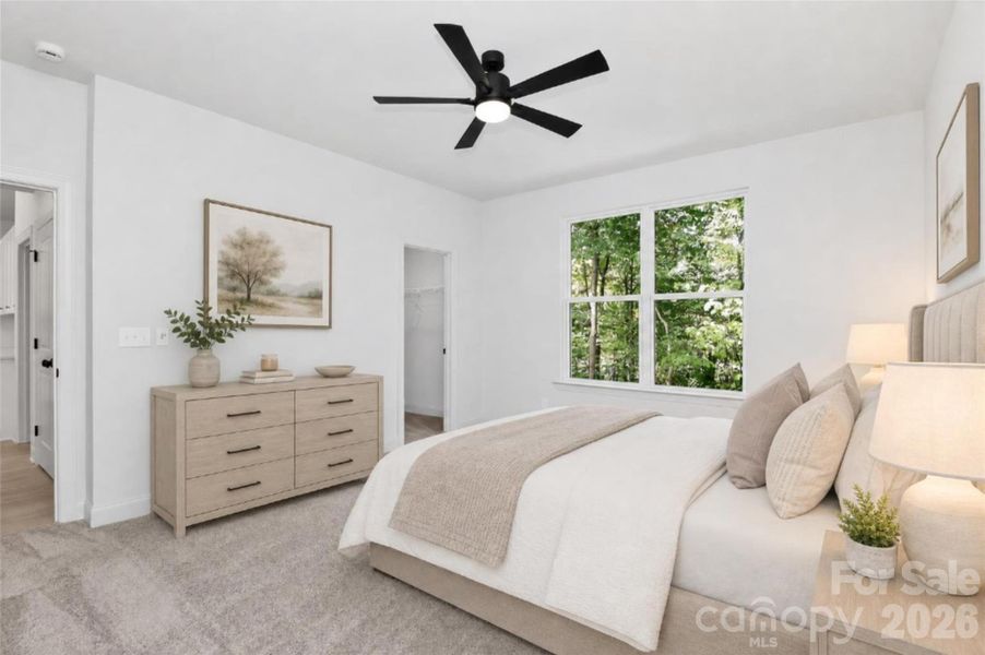Furnished interior view inside a new home in , Concord (Image 9). Furnished interior view inside a new home in , Concord (Image 9).