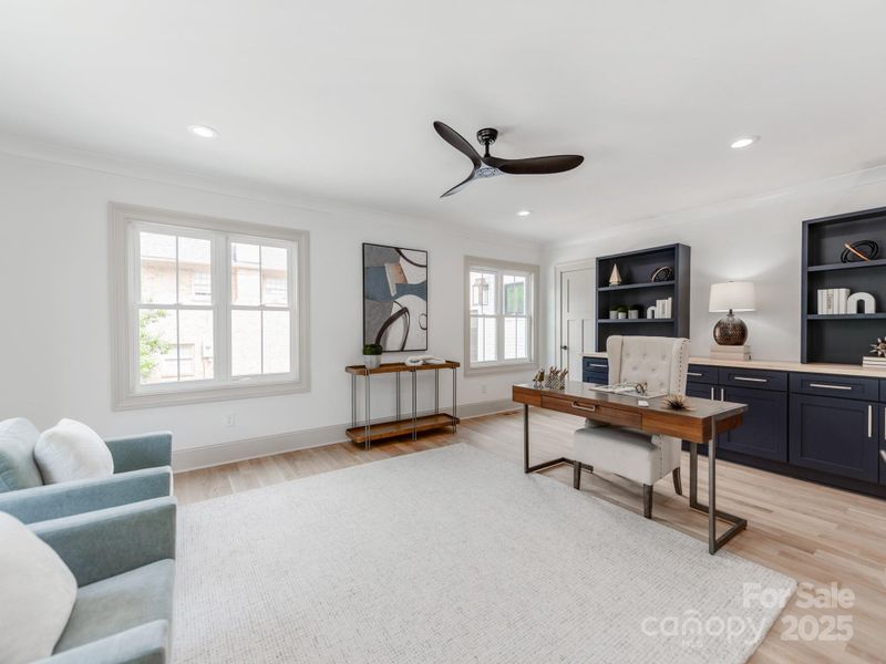 Furnished interior view inside a new home in , Charlotte (Image 27).