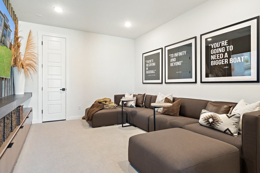 Furnished interior view inside a new home in Lagos Reserve, Manor (Image 20).