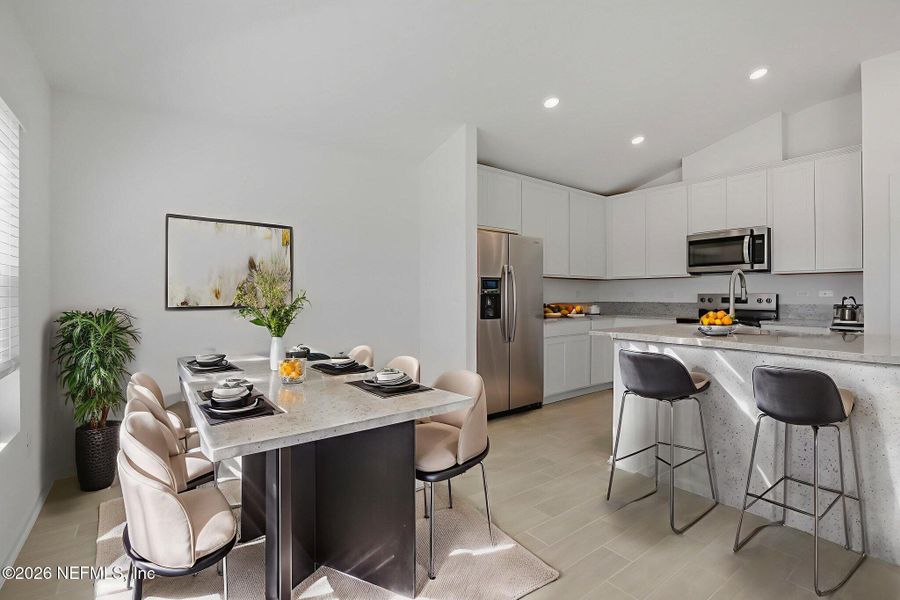 Furnished interior view inside a new home in Bellbrooke, Jacksonville (Image 11).