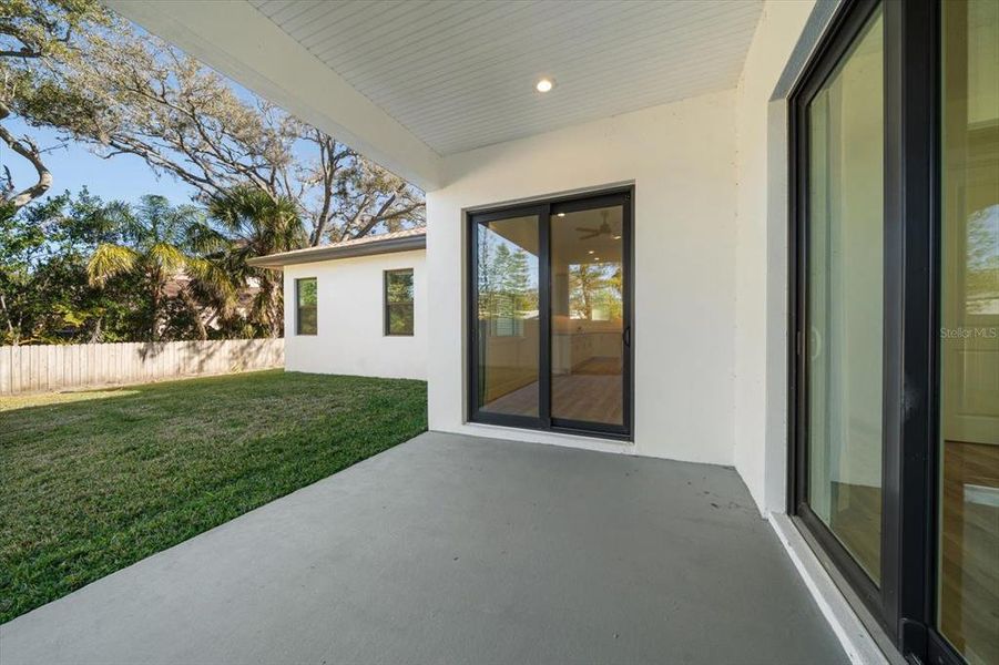 Exterior details and patio area of a home in , Largo (Image 35).