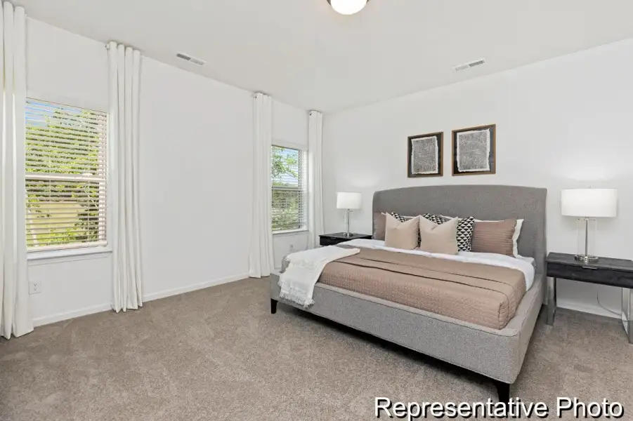 Furnished interior view inside a new home in Wendell Springs, Wendell (Image 14).