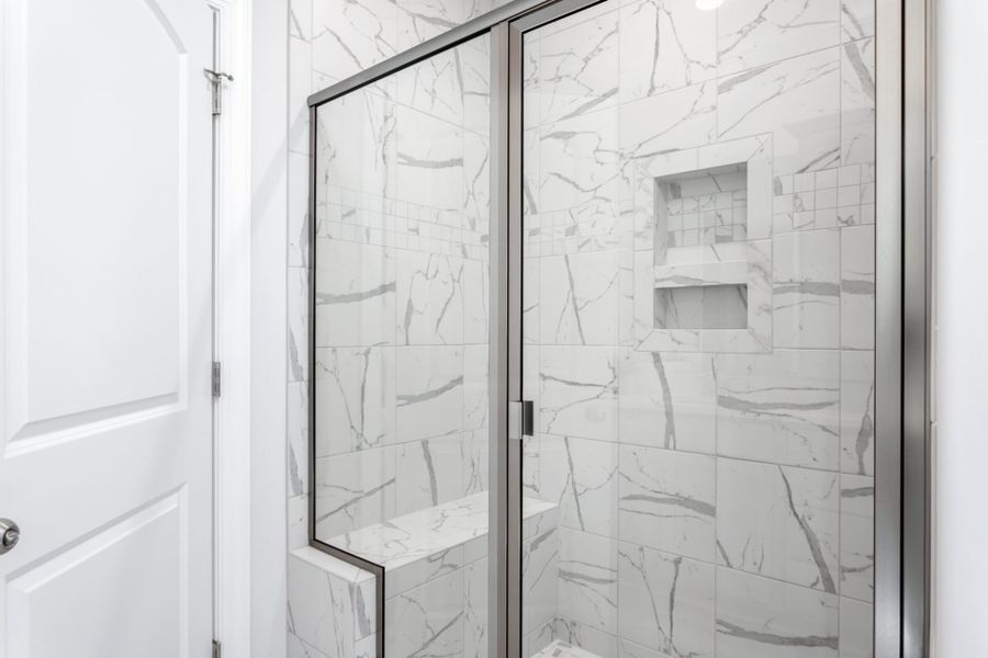 Representative furnished interior of a home built from the Essex by Keystone Homes NC in Weybridge, Burlington (Image 24).