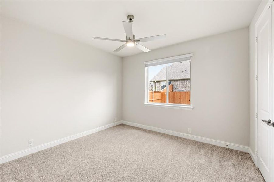 Spacious, unfurnished interior of a new home in Hayes Crossing, Midlothian (Image 38).