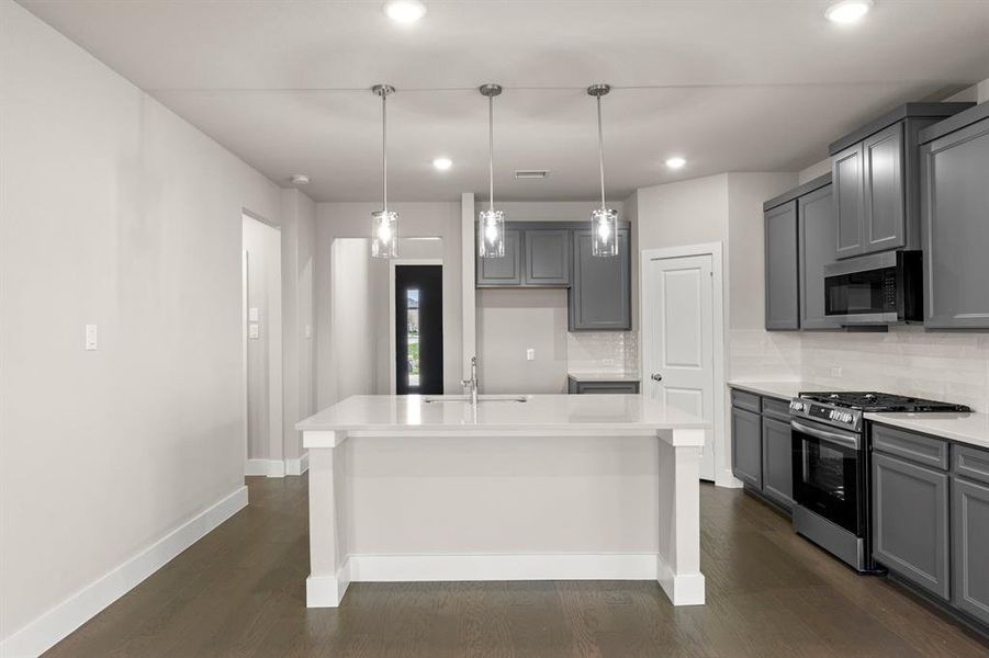 Furnished interior view inside a new home in Solterra, Mesquite (Image 13).