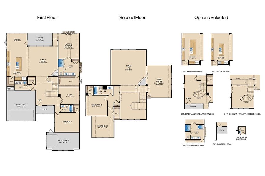 2D floor plan layout of this home in Park Hills, Rockwall, TX (Image 5). 2D floor plan layout of this home in Park Hills, Rockwall, TX (Image 5).