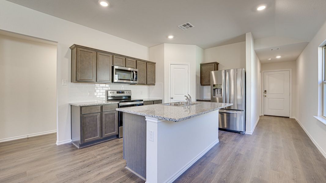 Furnished interior view inside a new home in Blackhawk, Tucson (Image 5). Furnished interior view inside a new home in Blackhawk, Tucson (Image 5).