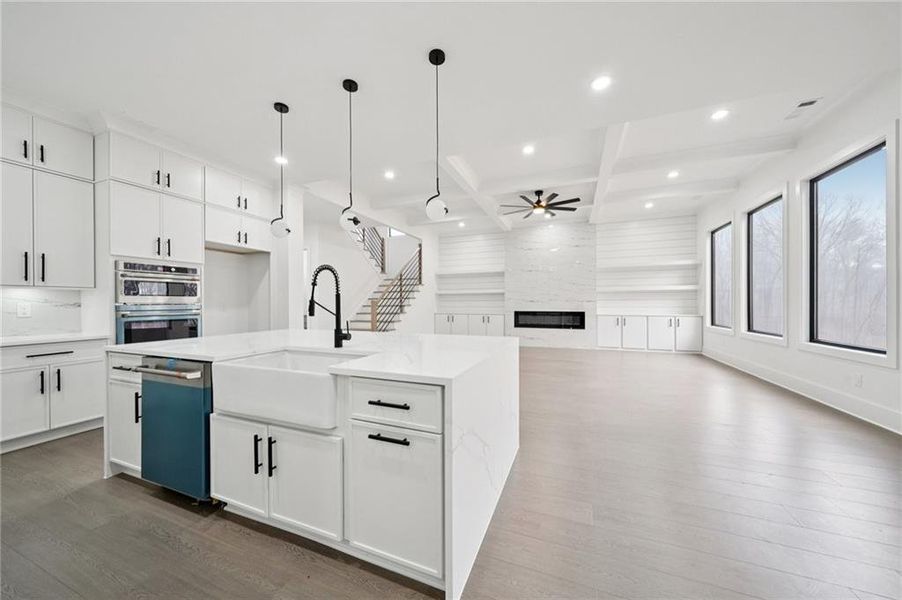 Furnished interior view inside a new home in , Auburn (Image 13).