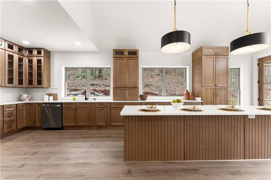 Furnished interior view inside a new home in , Dawsonville (Image 6).