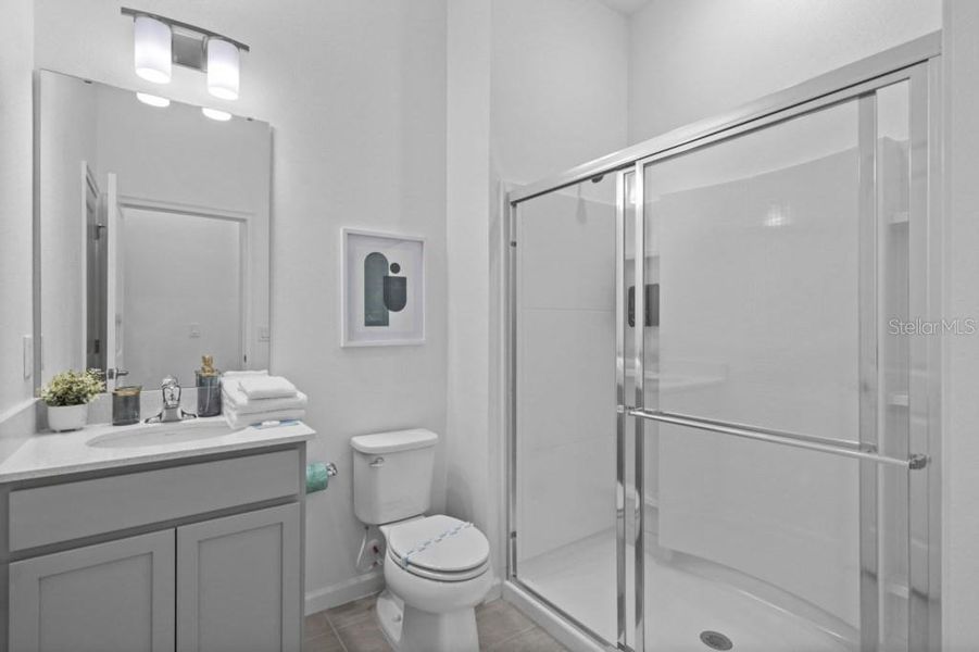 Furnished interior view inside a new home in , Orlando (Image 18). Furnished interior view inside a new home in , Orlando (Image 18).